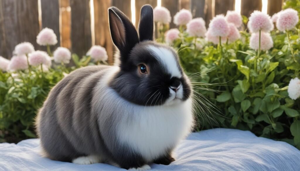 Long-Haired Netherland Dwarf Rabbit