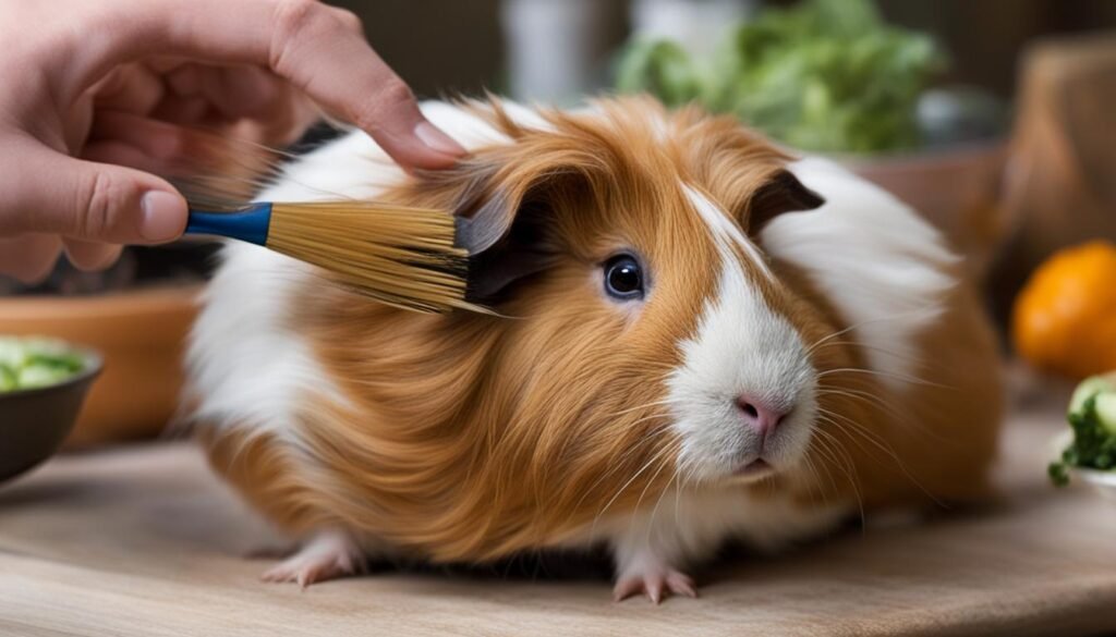 Merino Guinea Pig Hair Care