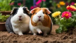Playful Guinea Pigs