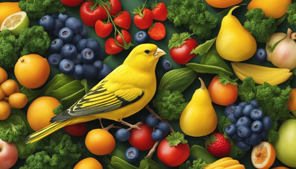 canary diet recommendations