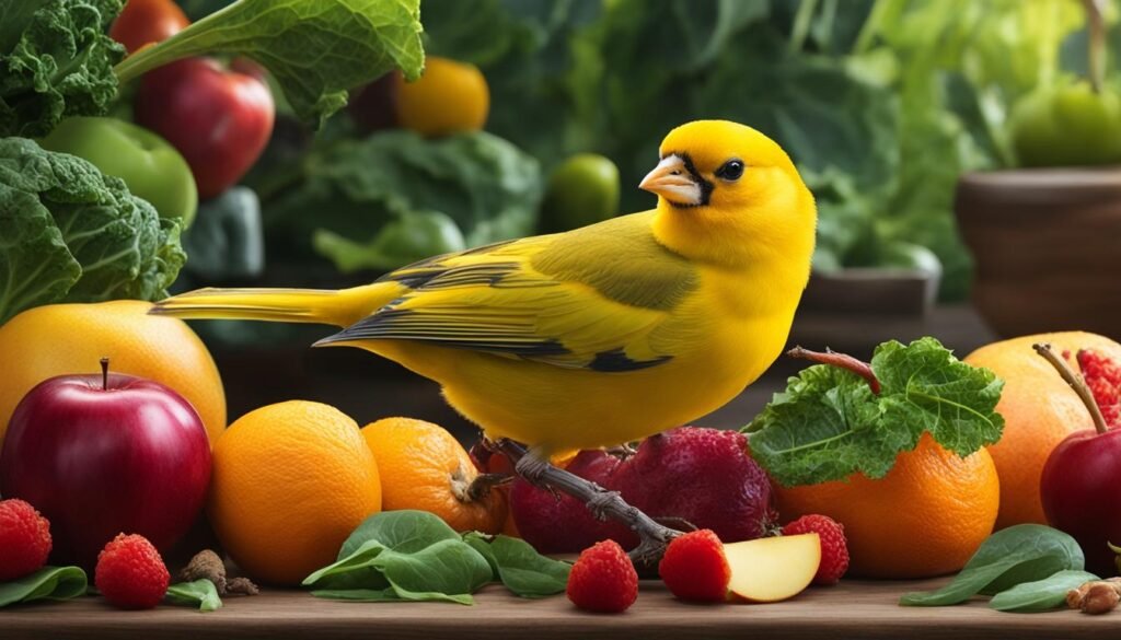 canary fruits and vegetables