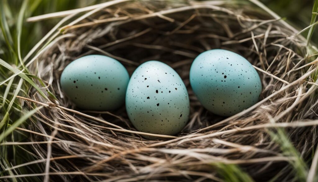 finch bird eggs