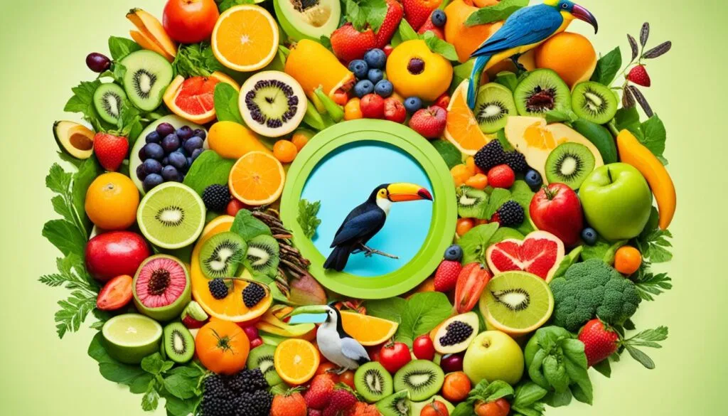 Variety in Toucan's Diet Variety in Toucan's Diet