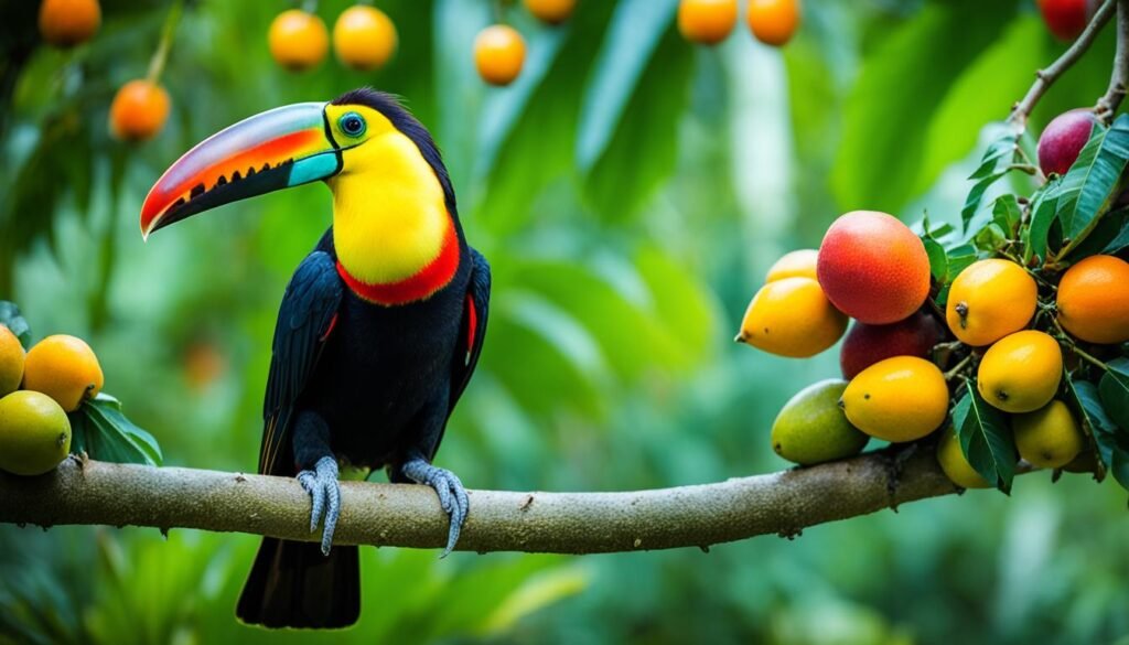 exotic fruits for toucans