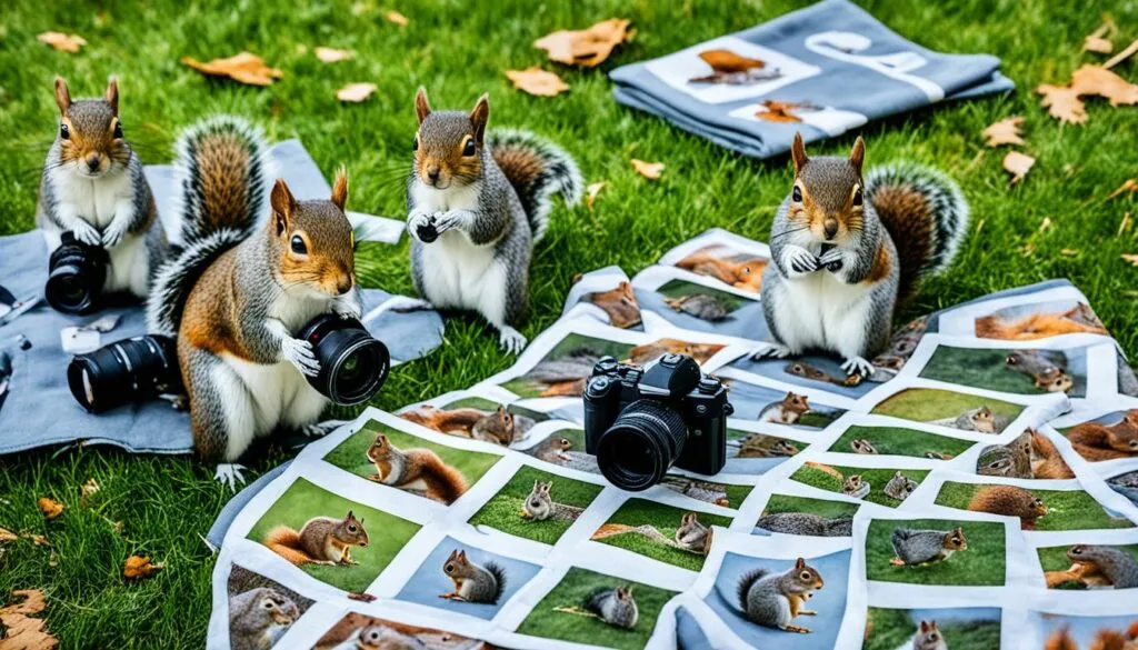 squirrel lovers interaction