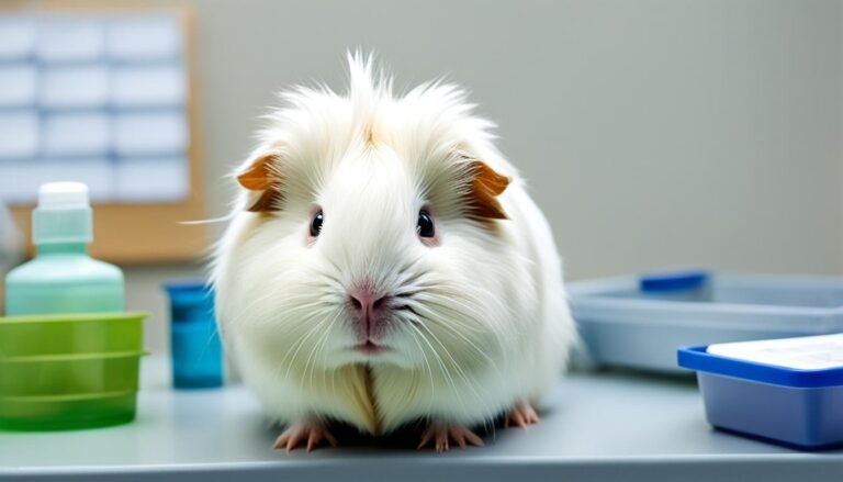 albino guinea pig health problems