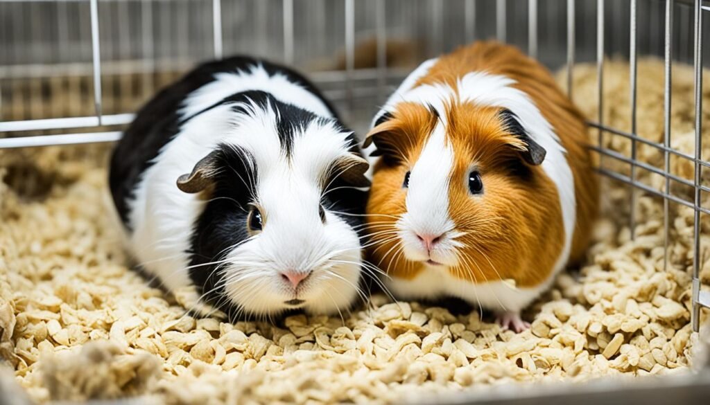 changes in guinea pig behavior