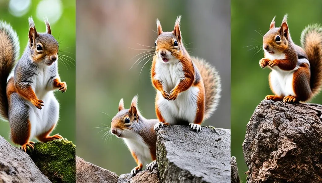 squirrel species comparison
