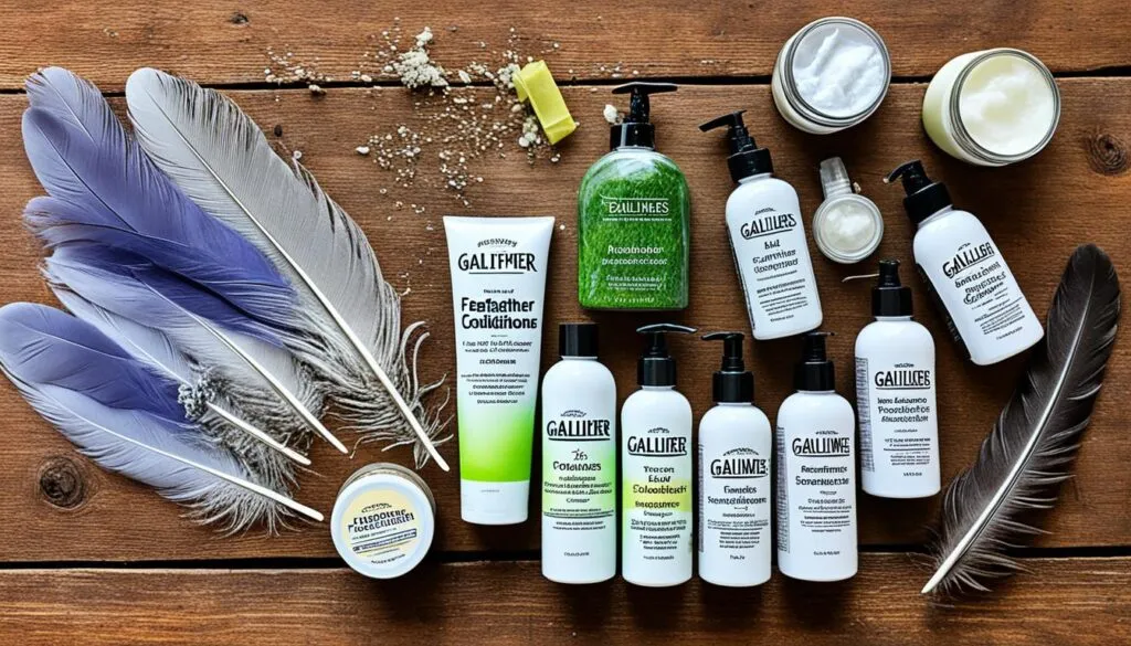 feather care products for galliformes